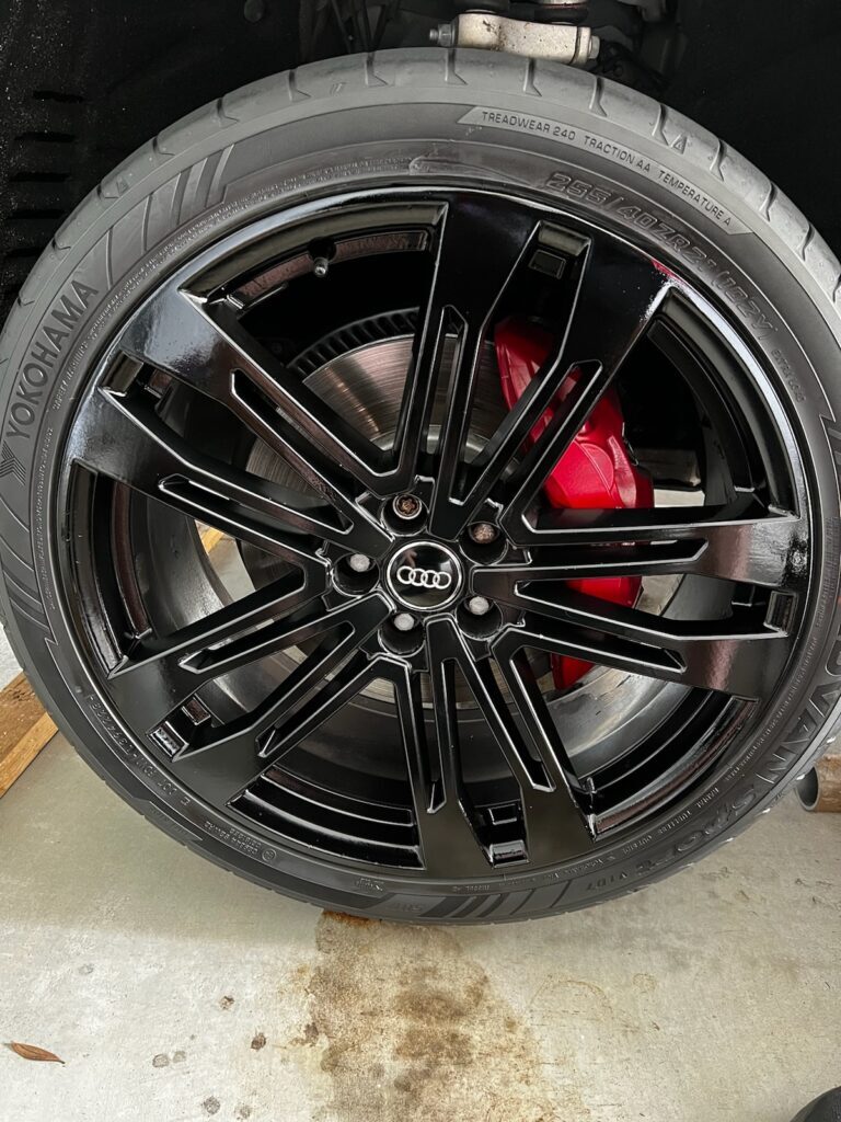 After Restored - Audi Rim