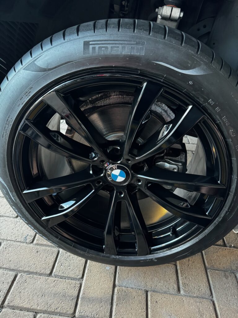 After Restored - BMW Rim